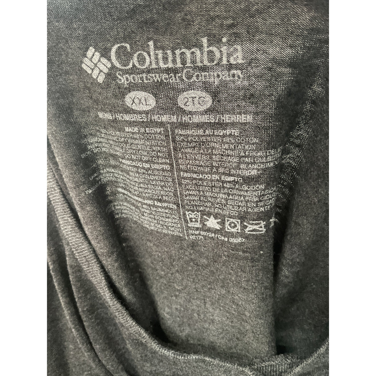 Columbia Gray Men's T-Shirt XXL