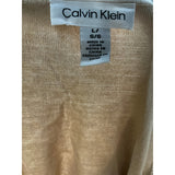 Calvin Klein Beige Rayon Knit Blouse