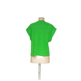 ZARA Green Cotton Blouse - Women's M