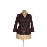 Chico's Brown Plus Size Jacket