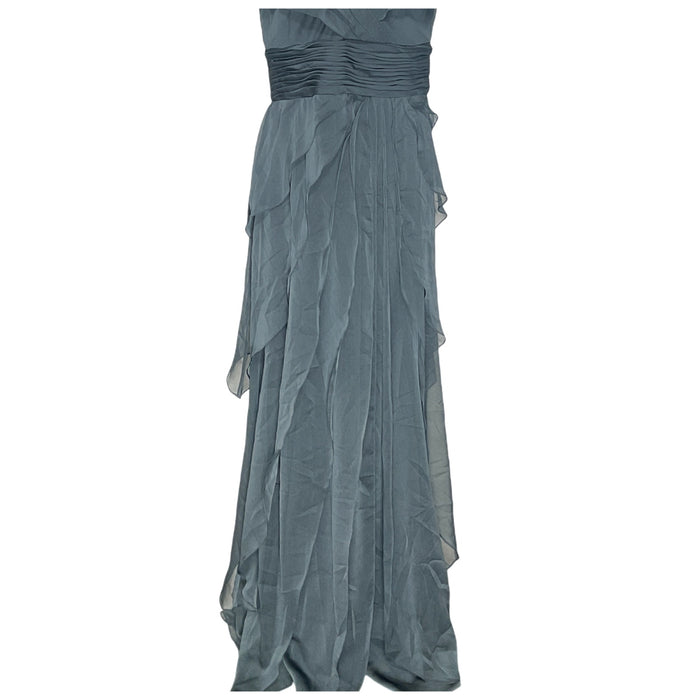 David's Bridal Maxi Dress - Blue