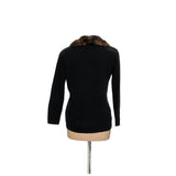 Lauren Ralph Lauren Black Wool Cardigan