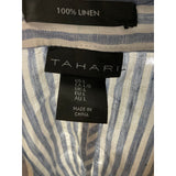 Tahari Linen Multicolor Blazer