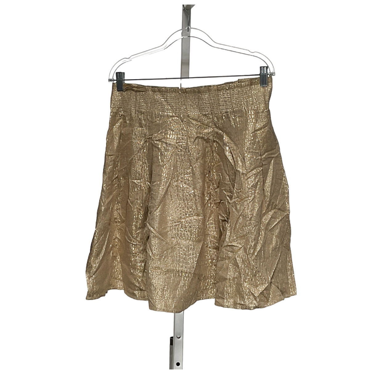 Bebe Gold Mini Skirt Set - Size 6