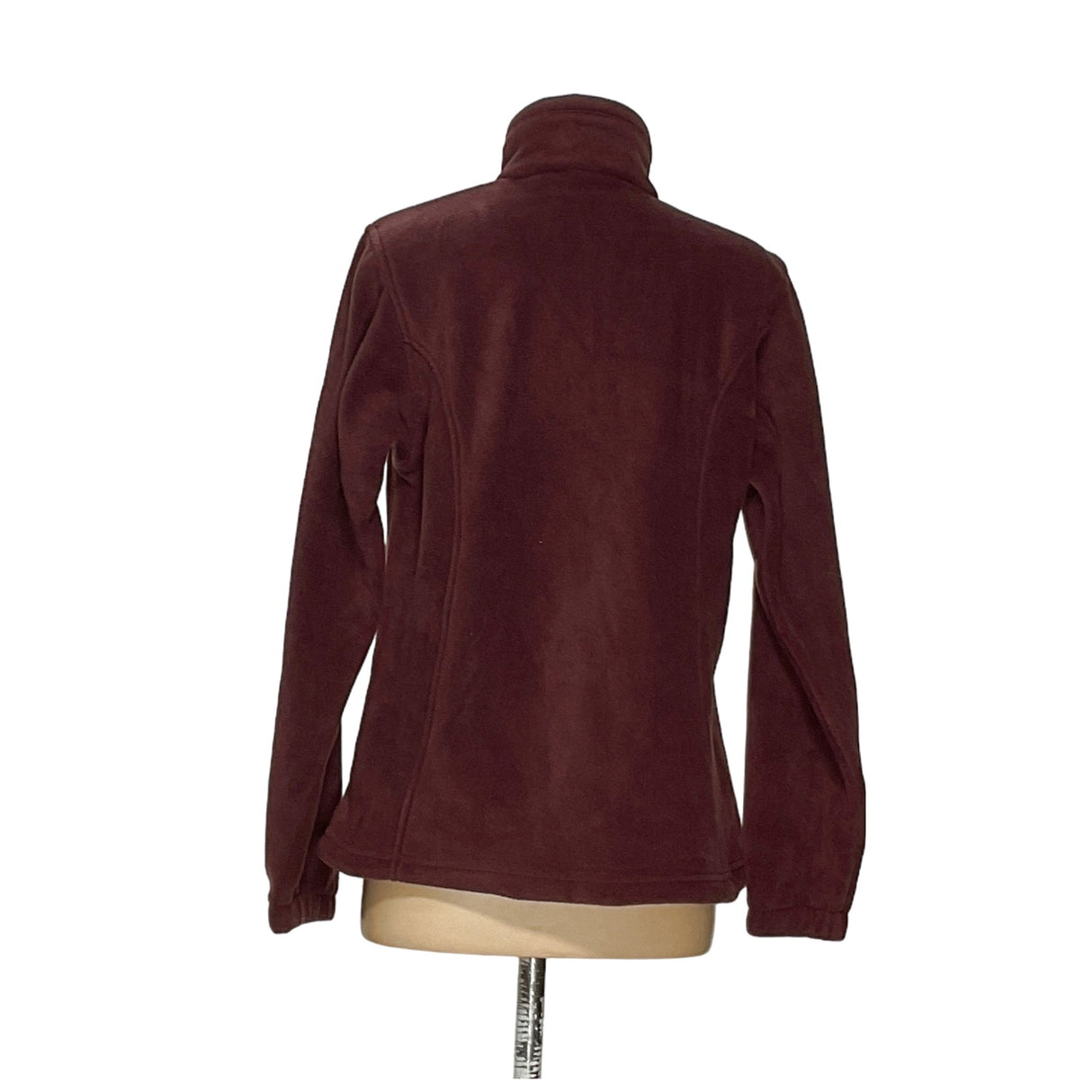 Columbia Brown Full-Zip Sweater