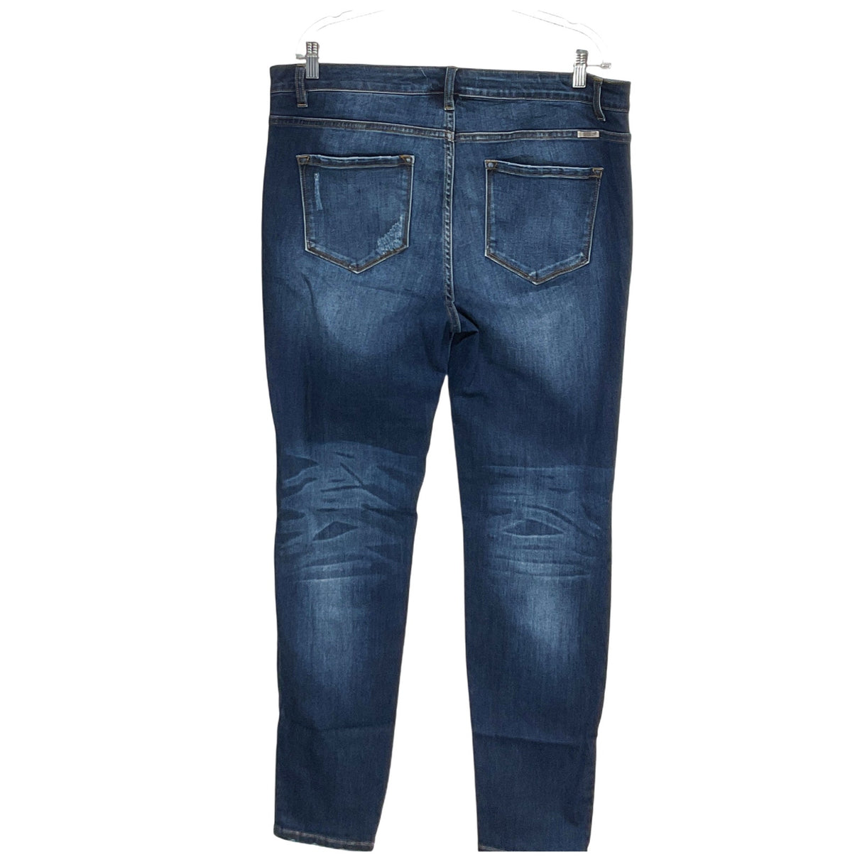 Kancan Straight Denim Jeans - Blue XL