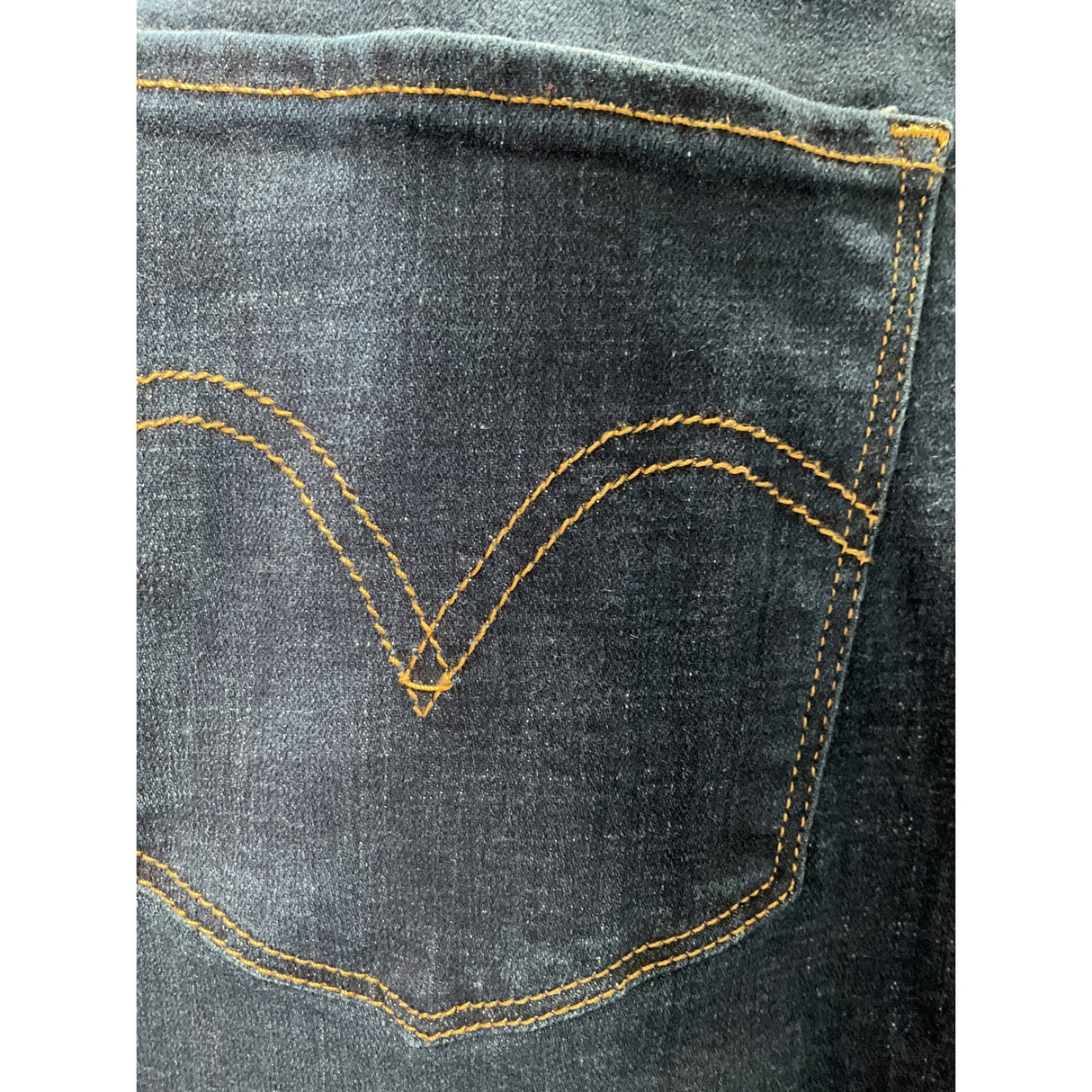 Levi's Blue Straight Jeans - Size 12