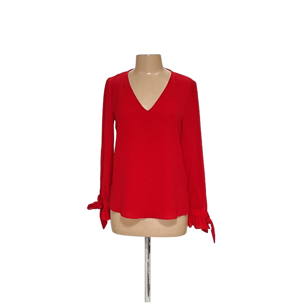 CeCe Red Blouse Women's Size M