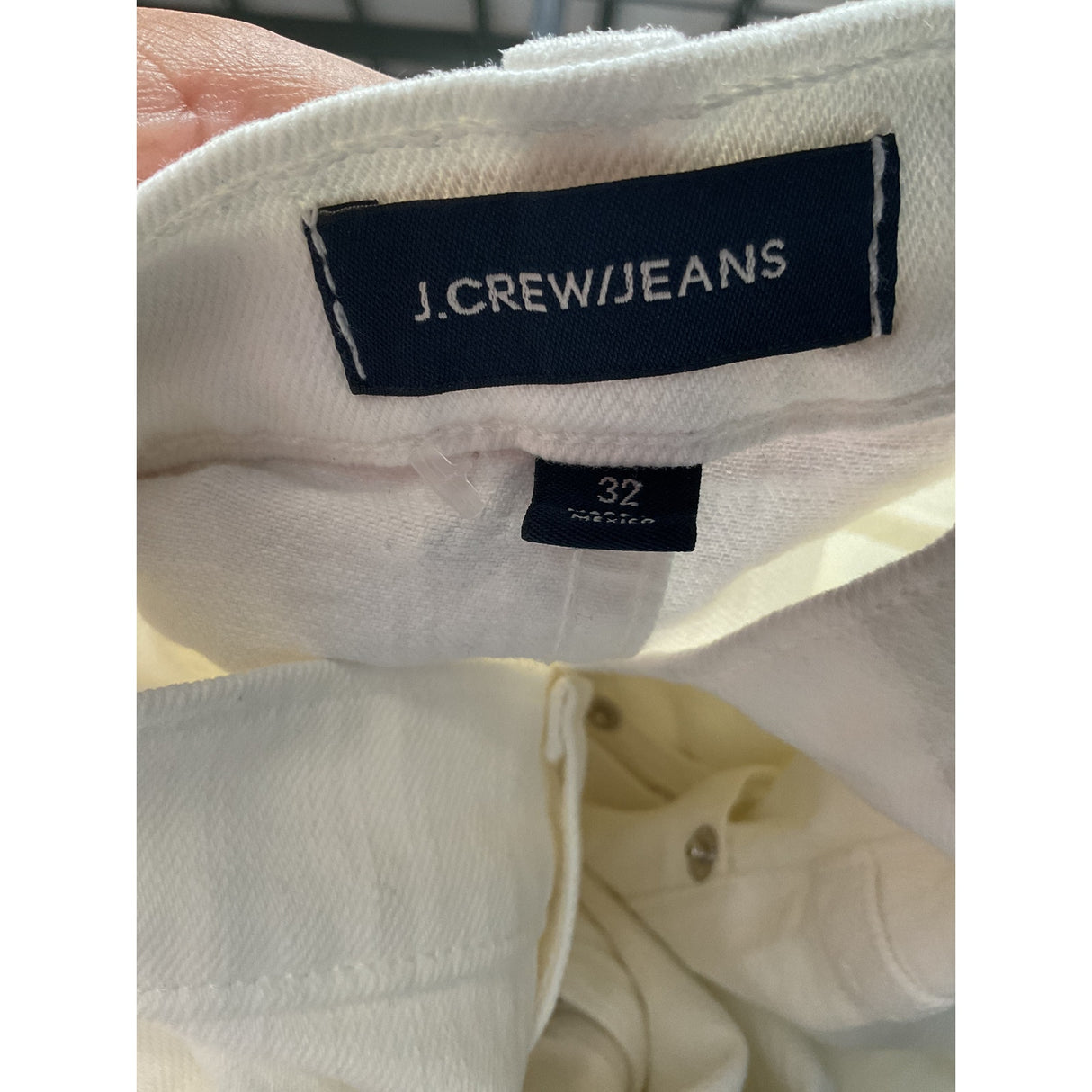 J.Crew White Straight Jeans - Size 32