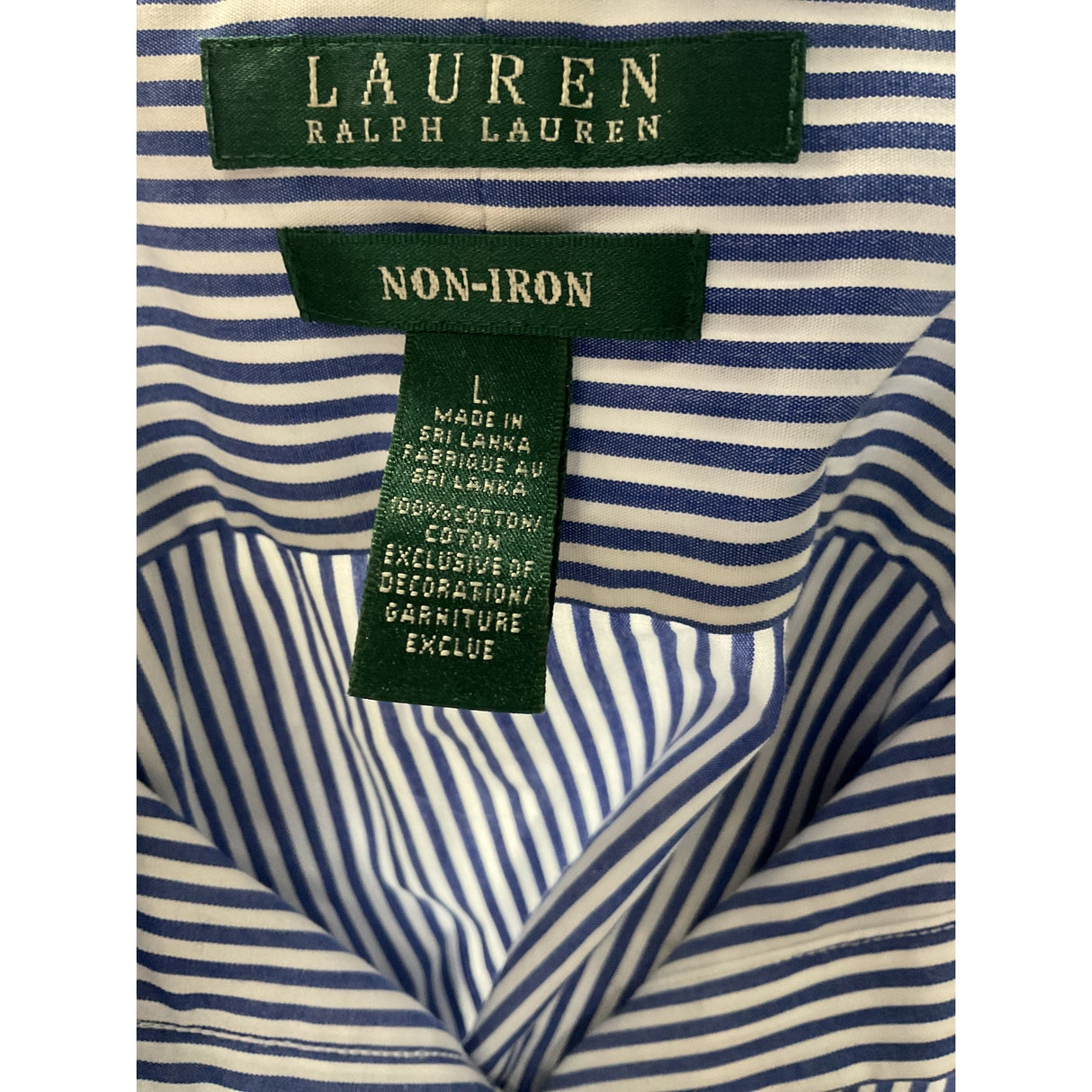 Lauren Ralph Lauren Multicolor Striped Button-Up Top