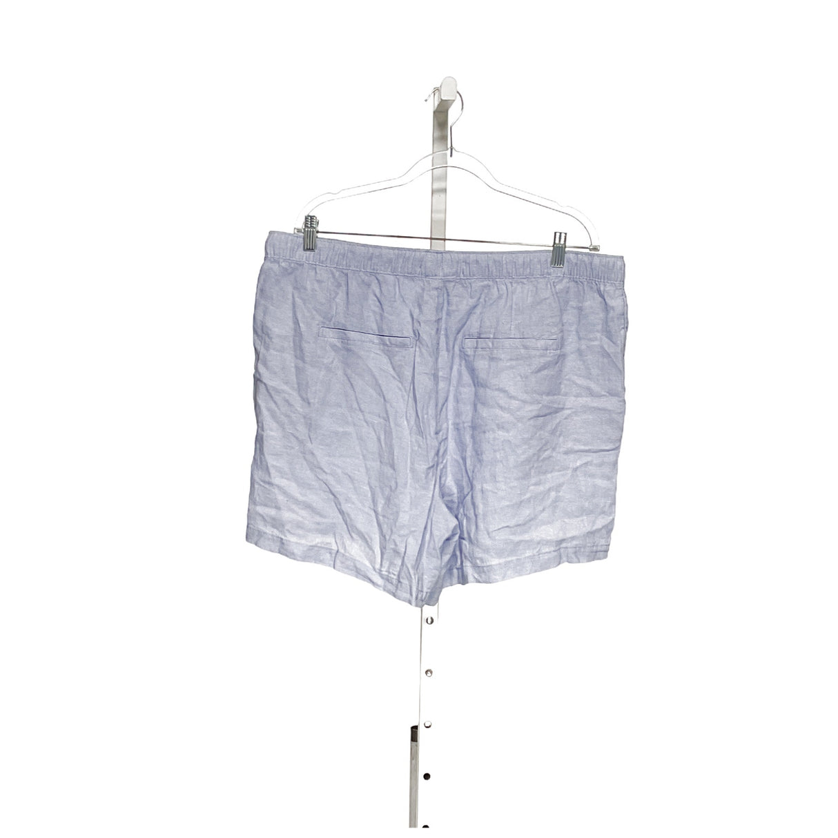 Tahari Blue Plus Size Sailor Shorts