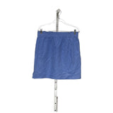 J. CREW Blue Cotton A-Line Skirt - Size 10