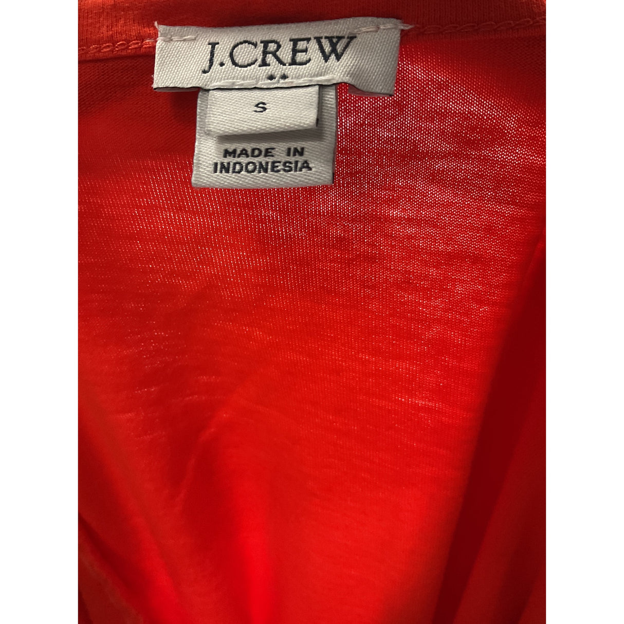 J. Crew Orange Shift Dress