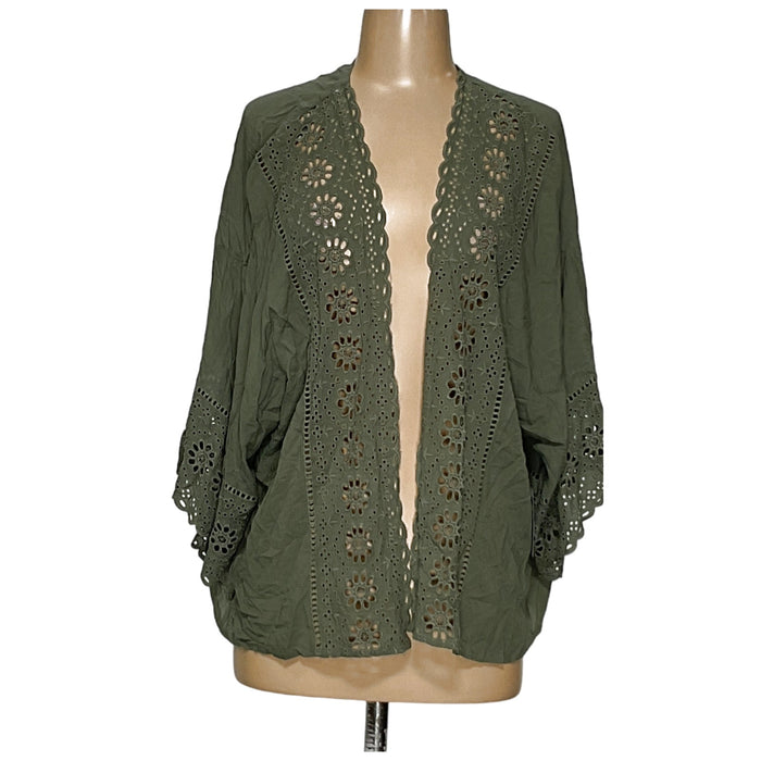 Lucky Brand Green Viscose Blouse - Women's 0s