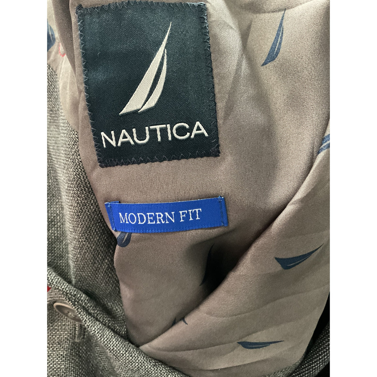 Nautica Gray 40R Men's Blazer