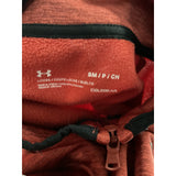 Under Armour Orange Henley Sweatshirt Size S