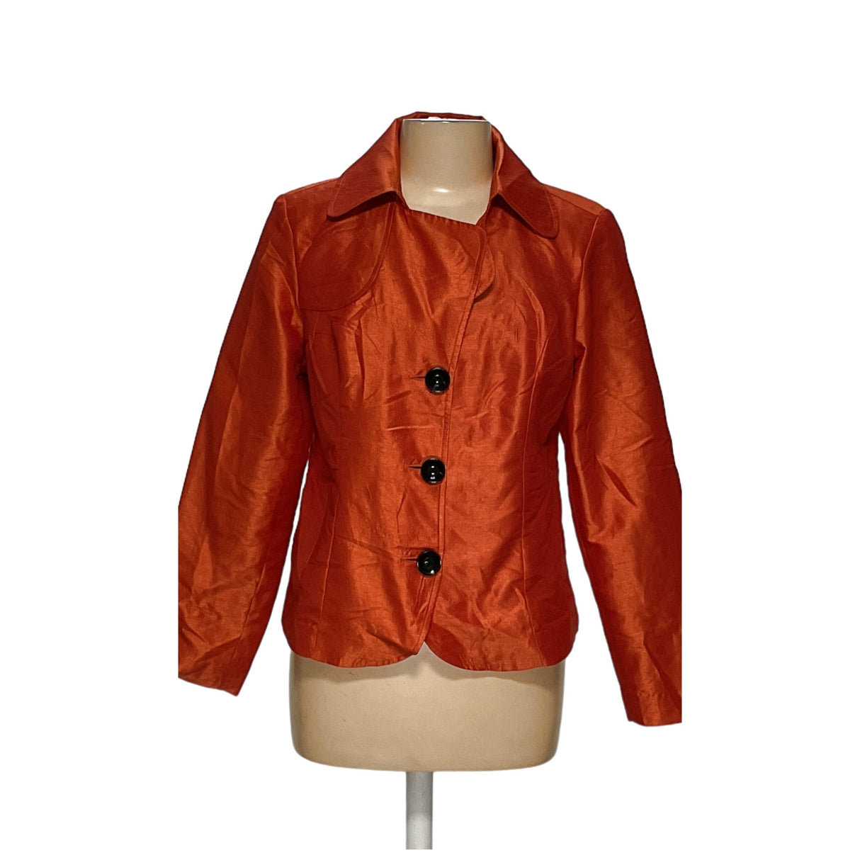 Chico's Orange Blazer Size 1