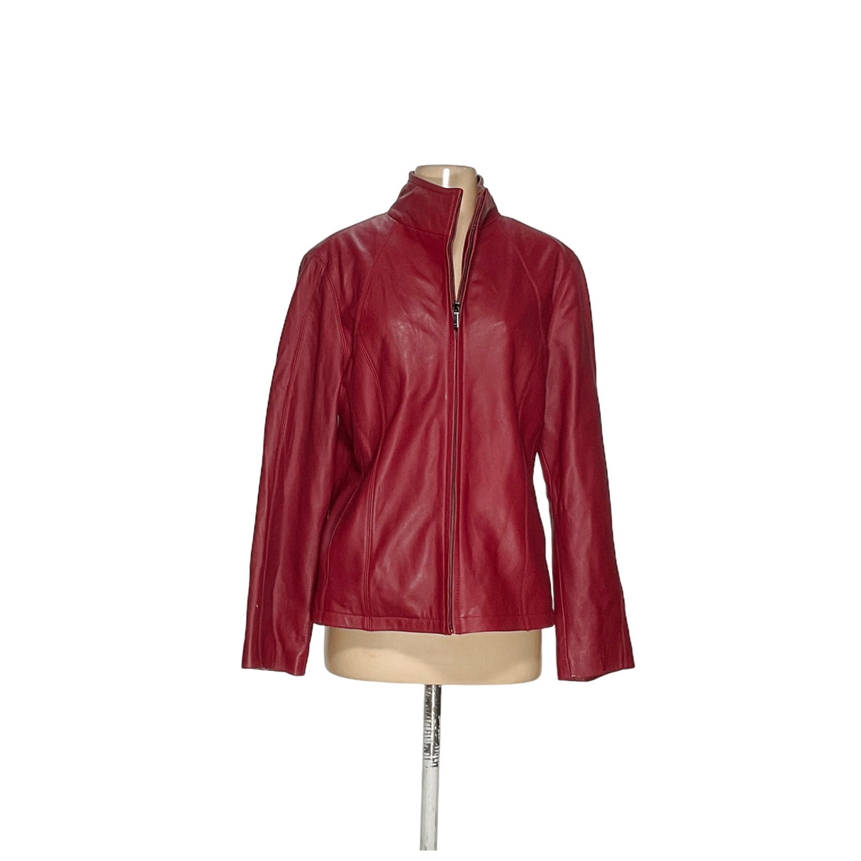 Nine West Red Motorcycle Jacket, Size L