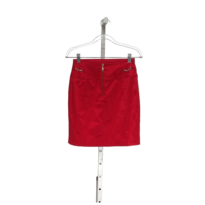 Express Red Mini Skirt - Size 2