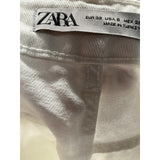 ZARA White Ankle Jeans - Women's Size 6