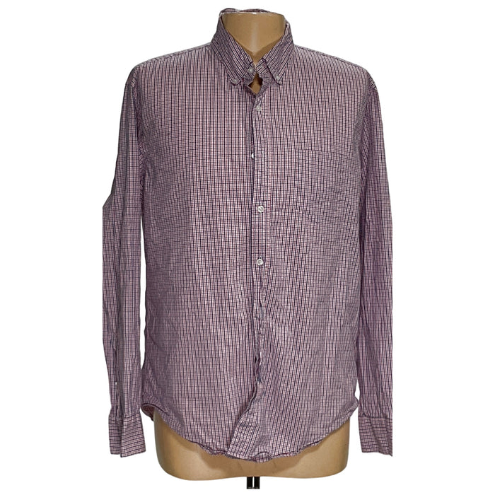 J. Crew Men's Multicolor Cotton Button-Up Shirt