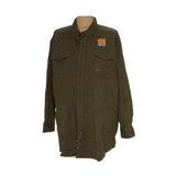 Ariat Men's Green Cotton Button-Up Shirt