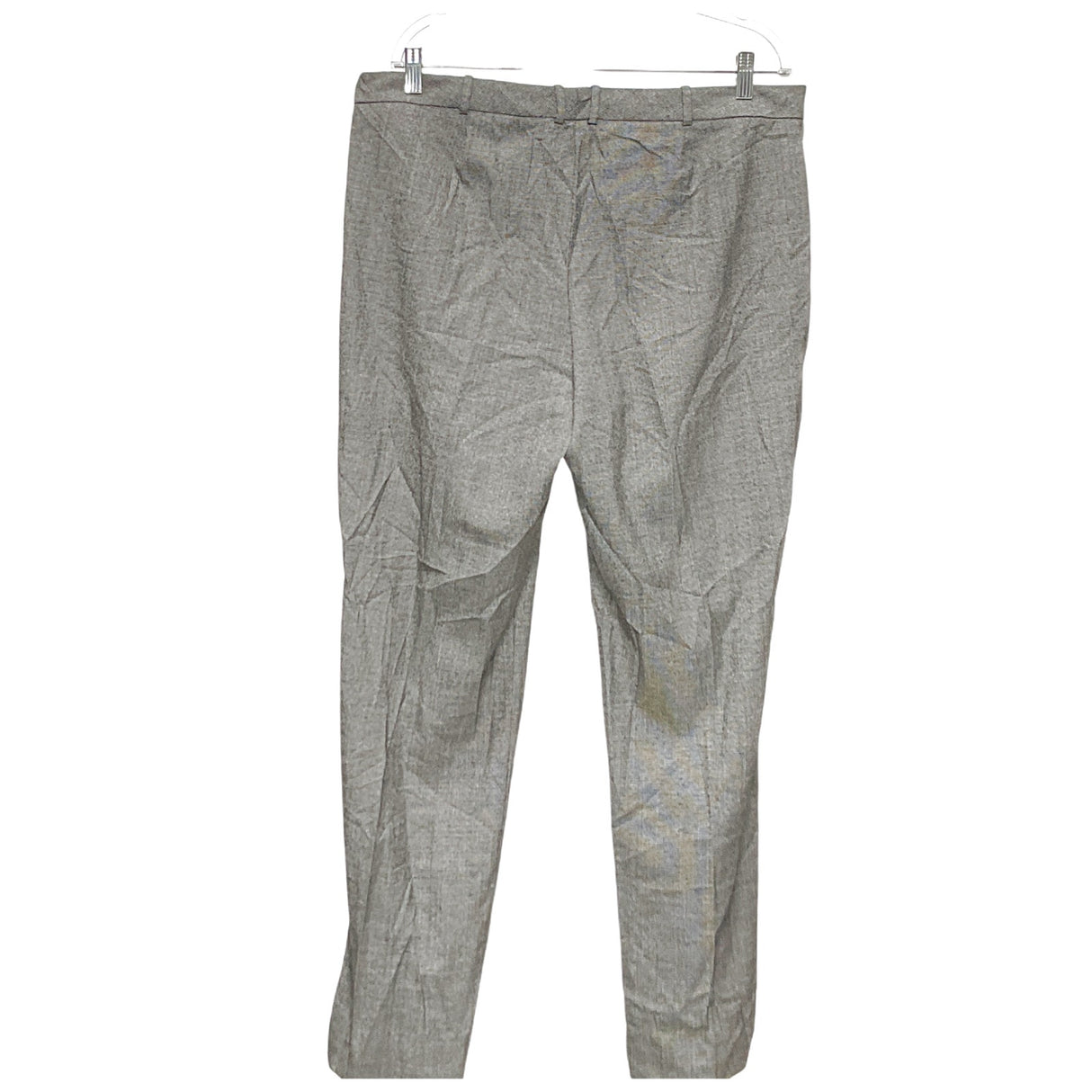 Hugo Boss Men's Gray Wool Dress Pants