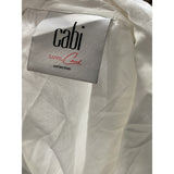 Cabi White 100% Cotton Button-Up Top XL