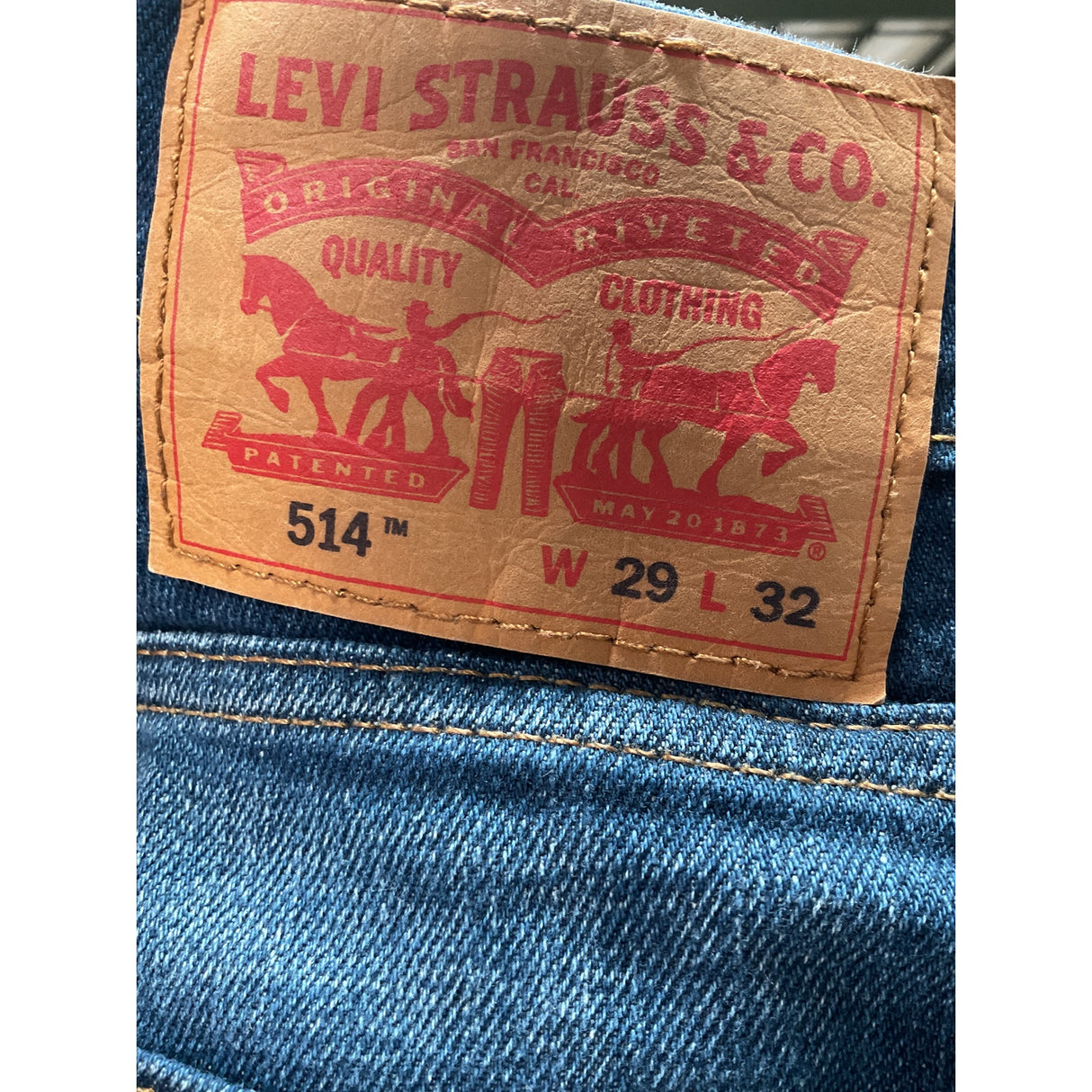 Levi's Men's Blue Ankle Jeans