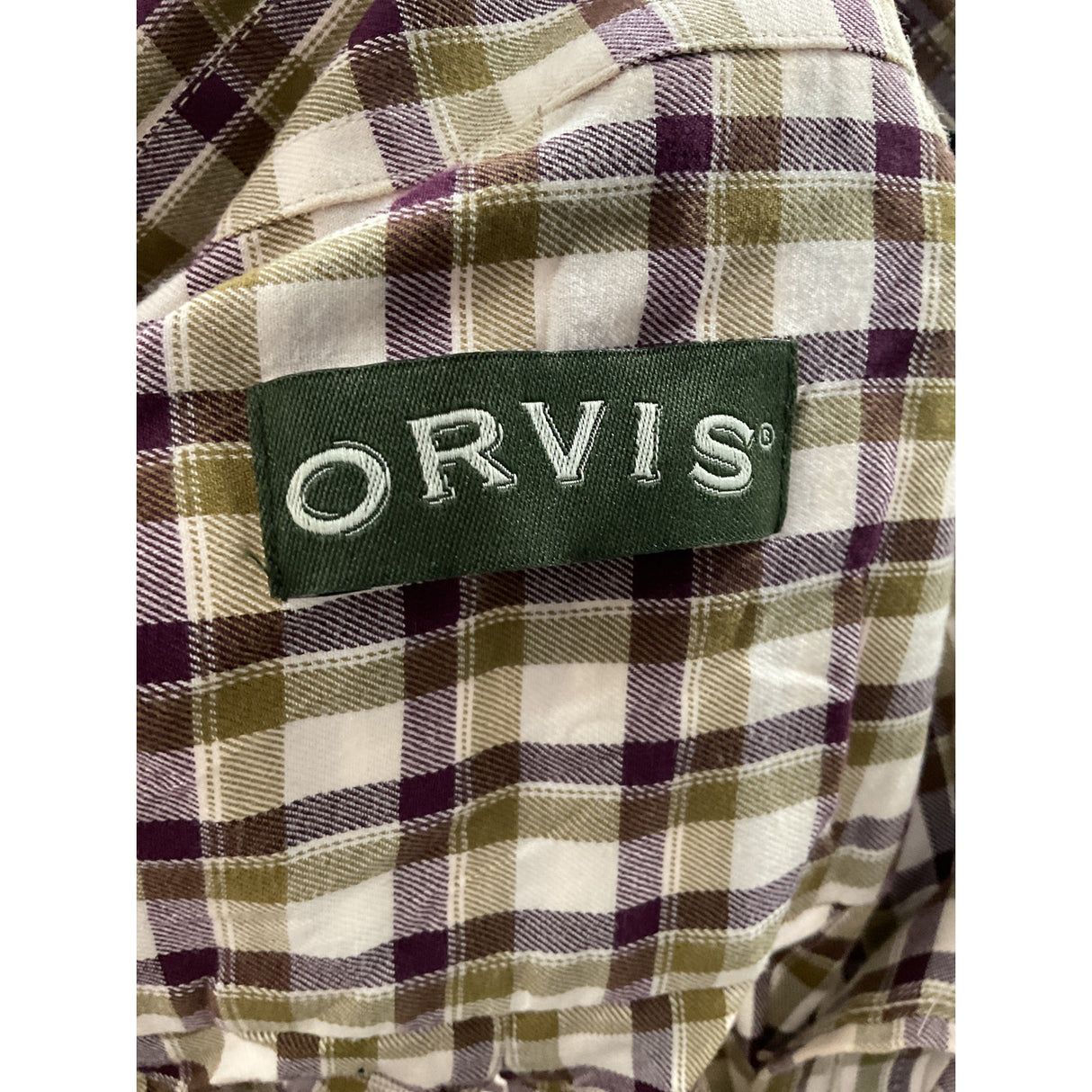 Orvis Multicolor Men's XL Dress Shirt