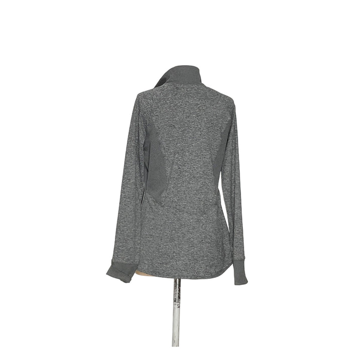 Champion Full Zip Gray Sweater, Women's L