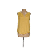 Democracy Yellow Rayon Blouse - Women's 1X