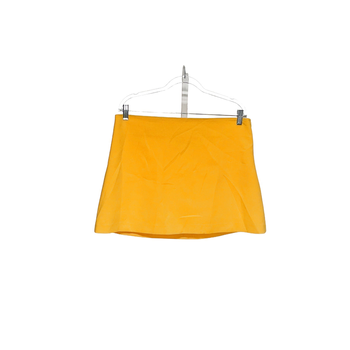 ZARA Yellow Mini Skirt XL