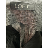 LOFT Gray Tapered Pants - Size 6