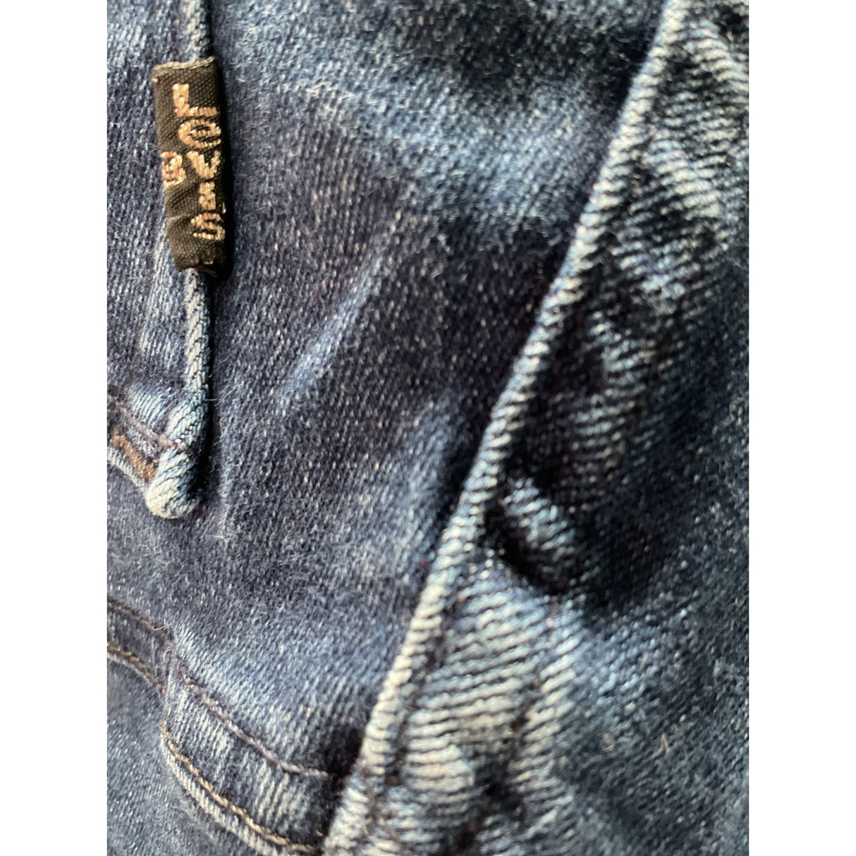 Levi's Blue Ankle Jeans