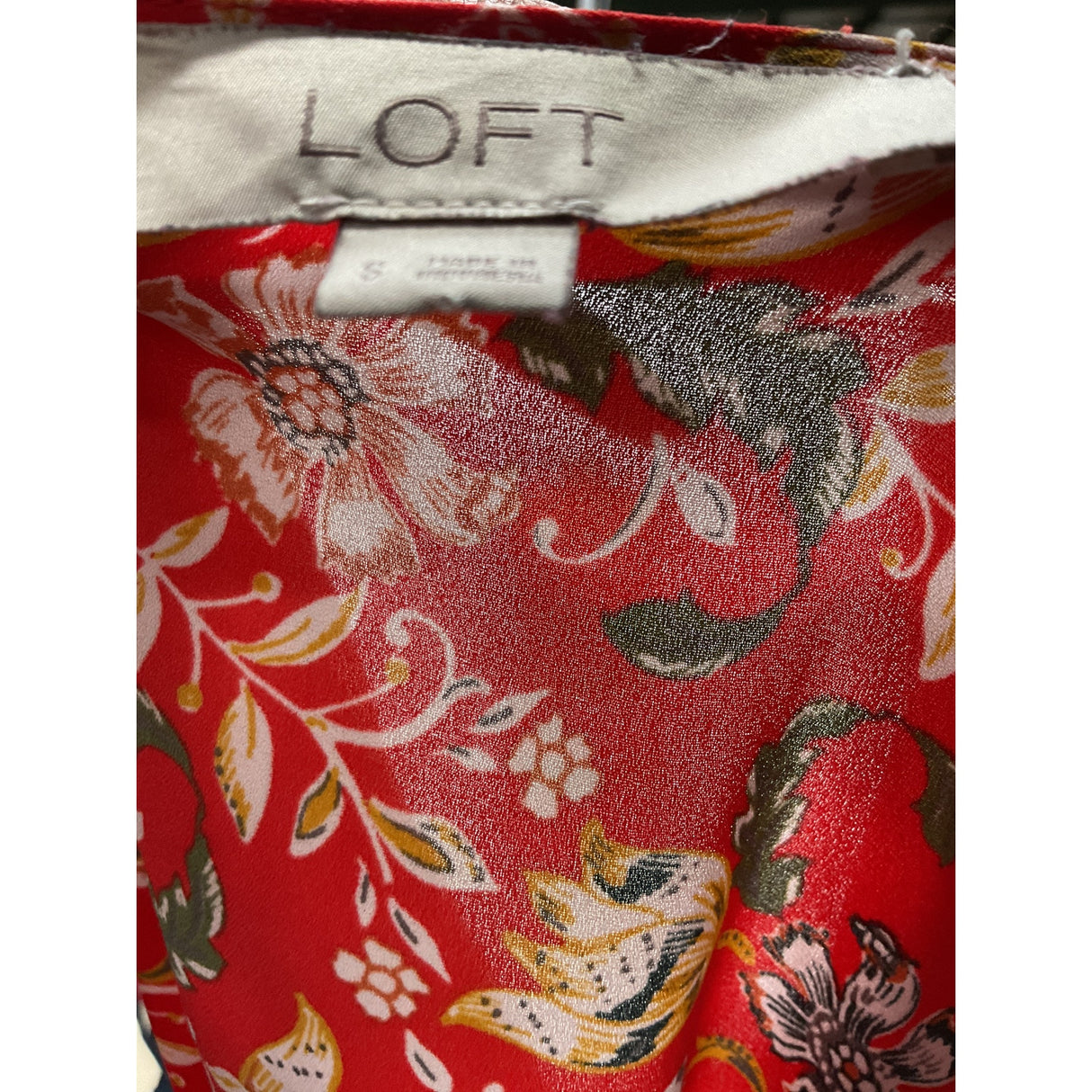 LOFT Multicolor S Blouse