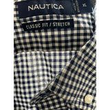 Nautica Blue Gingham Button-Down Shirt