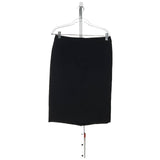 DKNY Black Cotton Mini Skirt