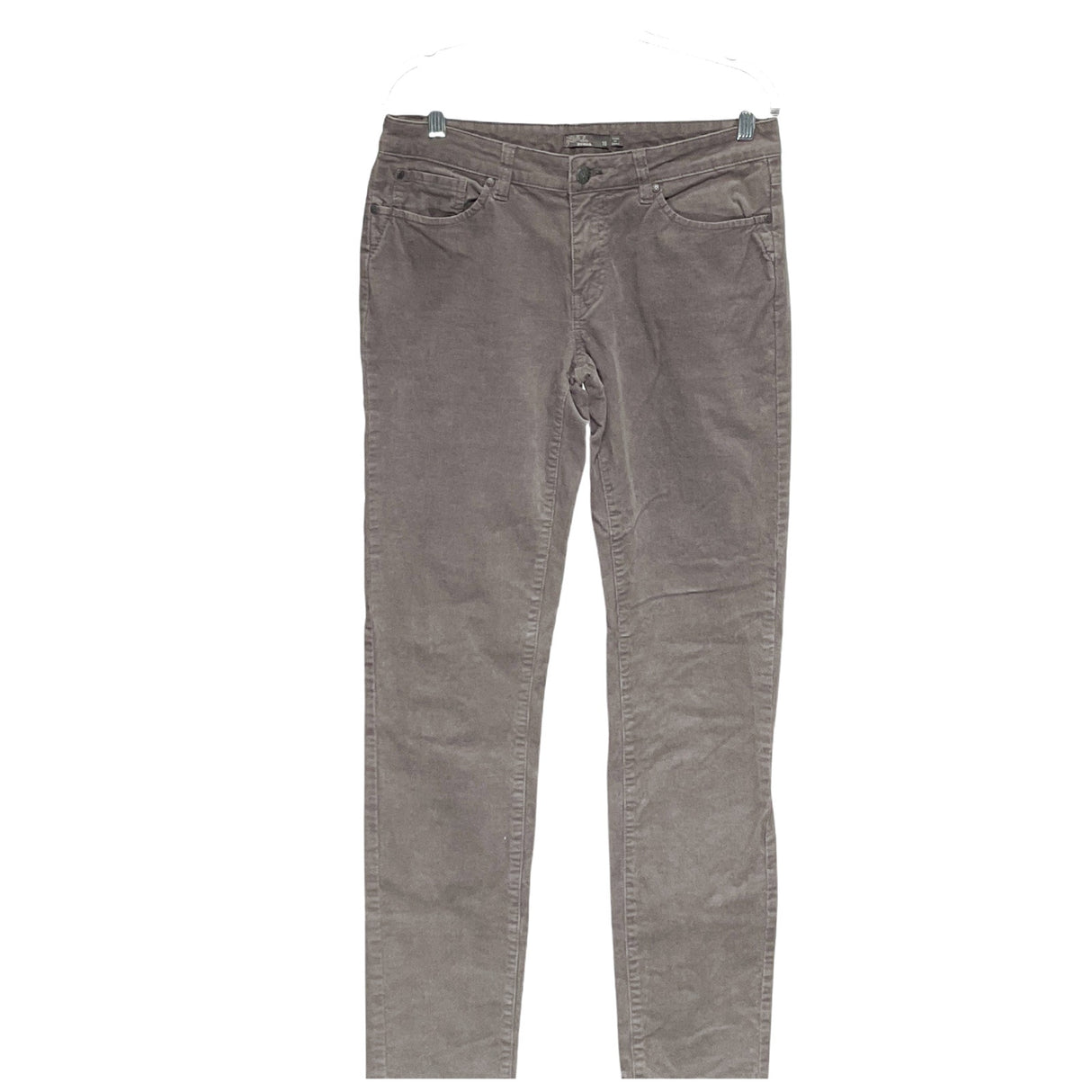 PrAna Gray Corduroy Pants Size 10