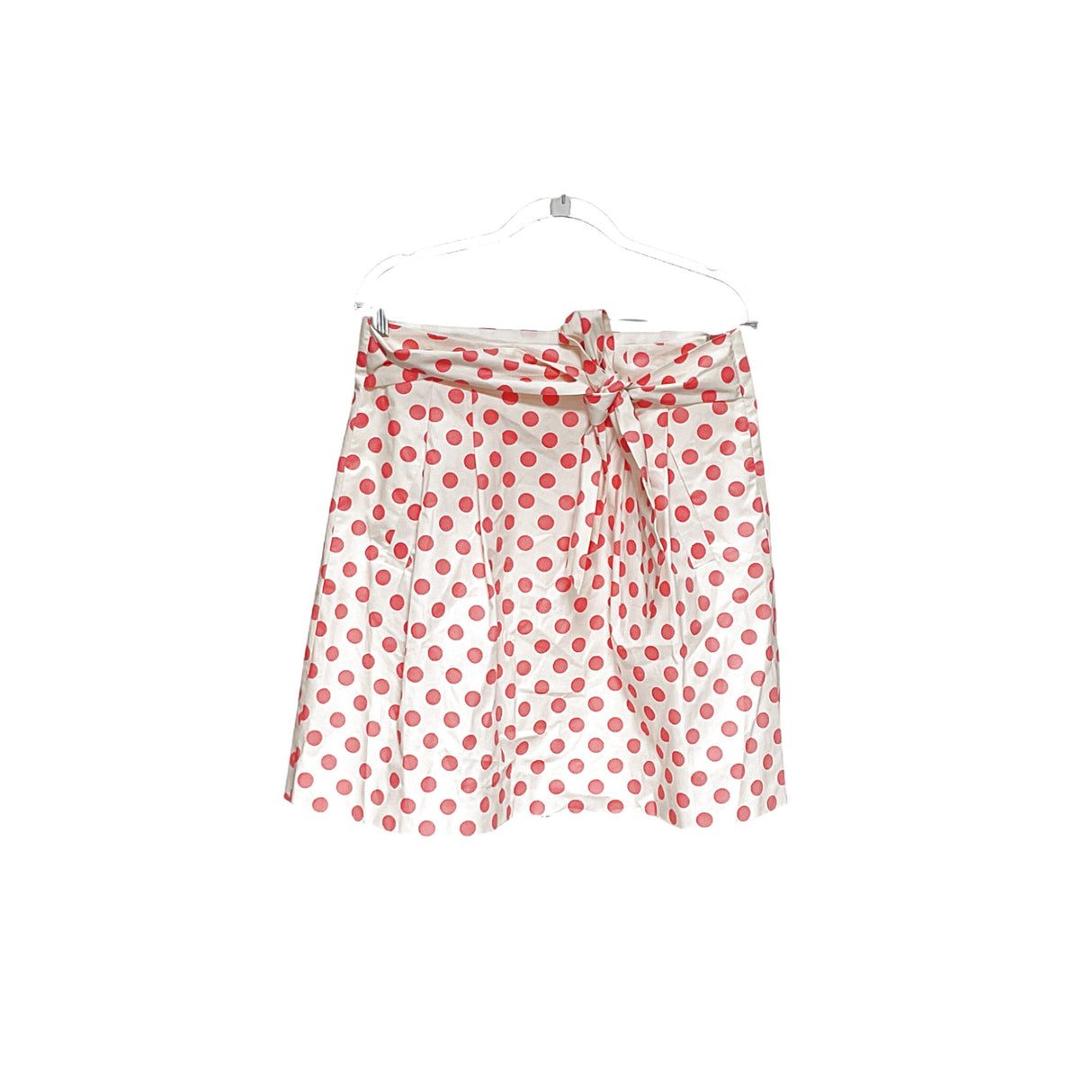 J.Crew Pink Polka Dot A-Line Skirt