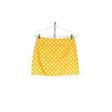 J. Crew Yellow Polka Dot Mini Skirt - Size 4