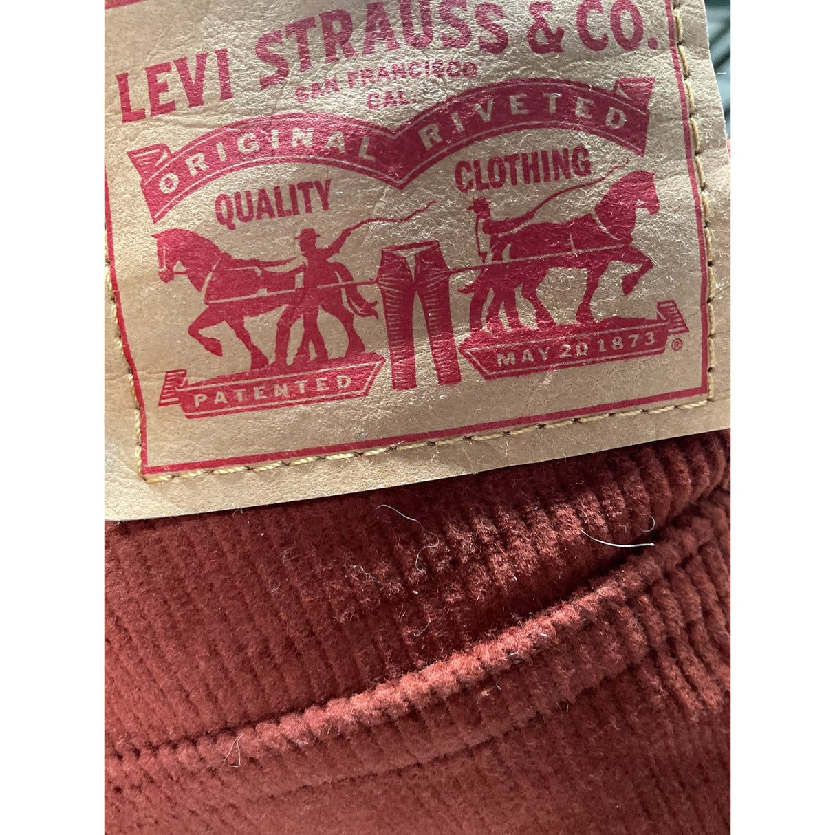 Levi's Brown Ankle Pants - Size 26