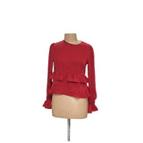 Express Red Blouse - Women's S