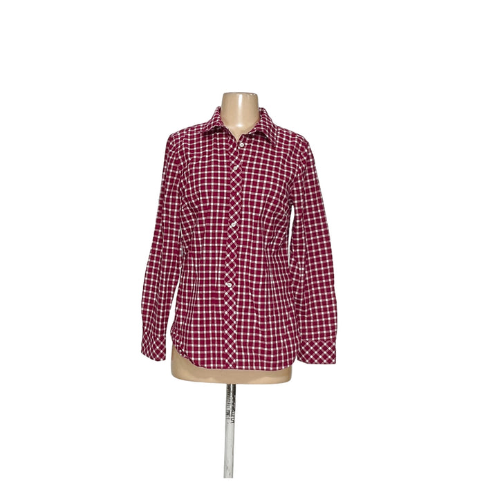 Talbots Multicolor Button-Up Top