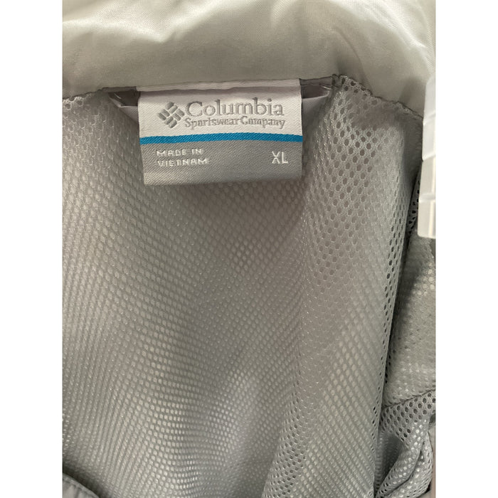 Columbia Women's Windbreaker Jacket - Gray XL