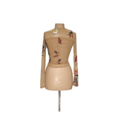 Free People Beige Polyamide Blouse