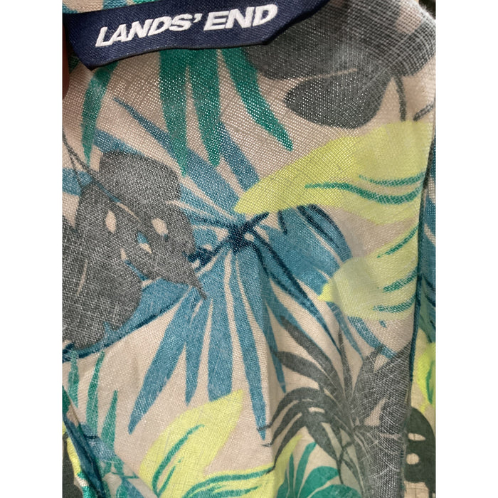 Lands' End Multicolor Midi Shift Dress