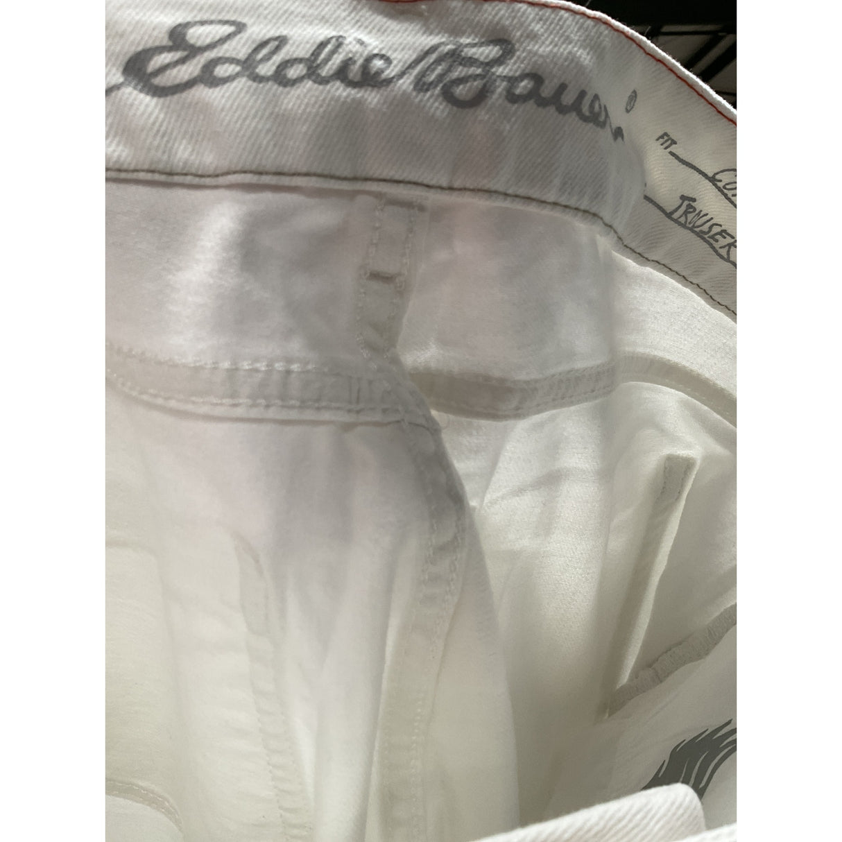 Eddie Bauer White Ankle Jeans, Size 10