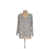 WHBM Gray Pullover Sweater