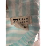 Billabong Blue Button-Up Top